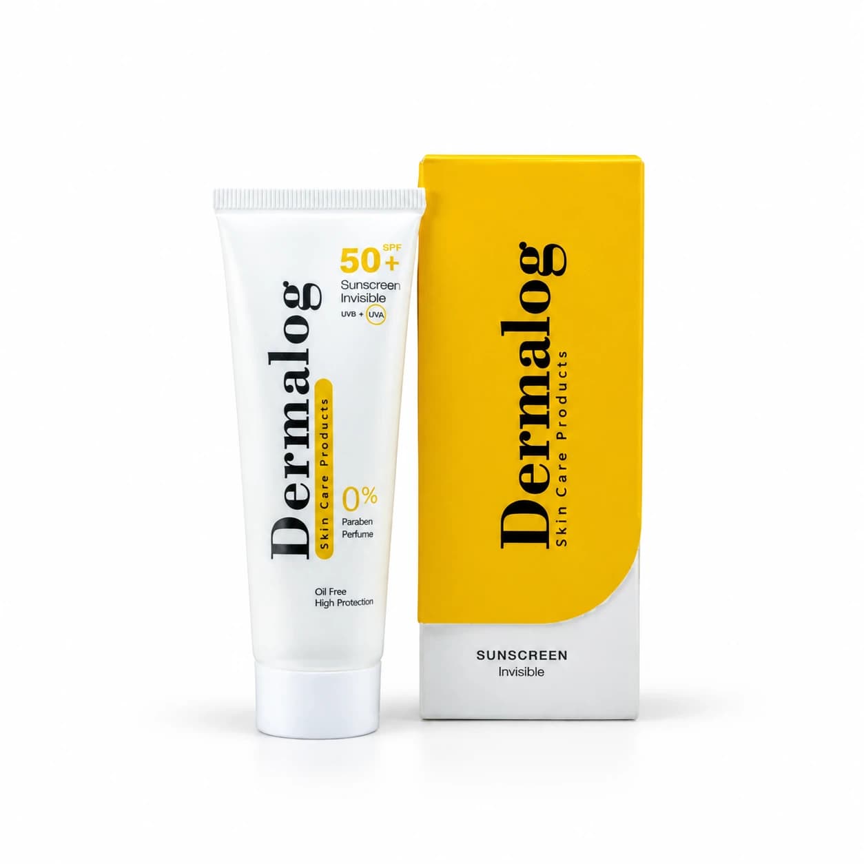 کرم ضدآفتاب درمالوگ بیرنگ فاقد چربی SPF 50