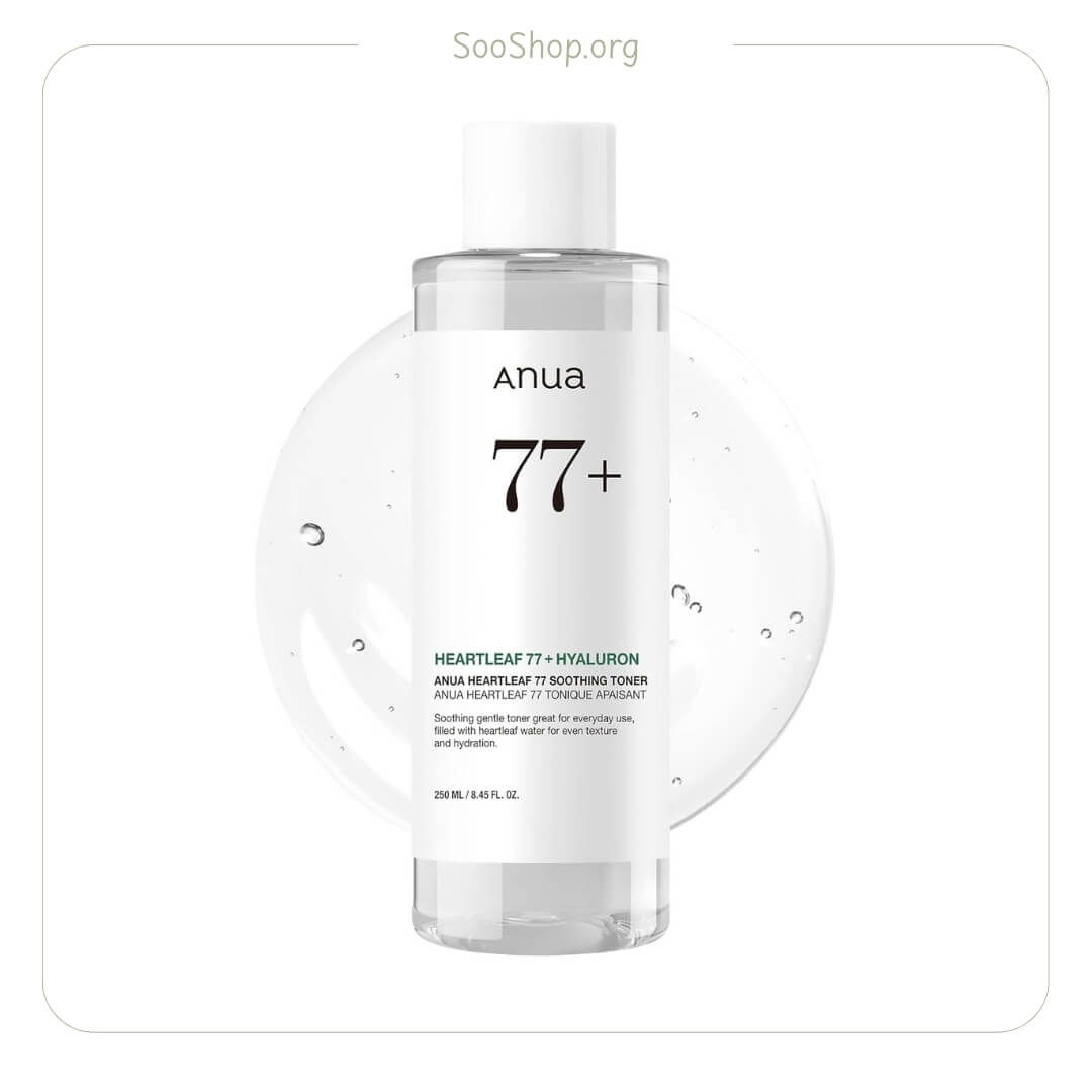 تونر تسکین دهنده آنوا مدل هارت لیف 77% (اصل) | Anua Heartleaf 77% Soothing Toner