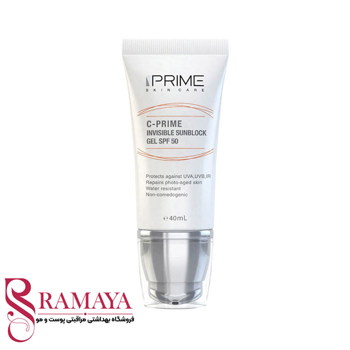 ژل ضد آفتاب ویتامین سی پرایم SPF50+