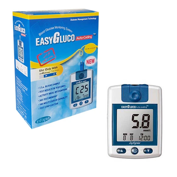 دستگاه تست قند خون 50 نواری ایزی گلوکو EASYGLUCO
