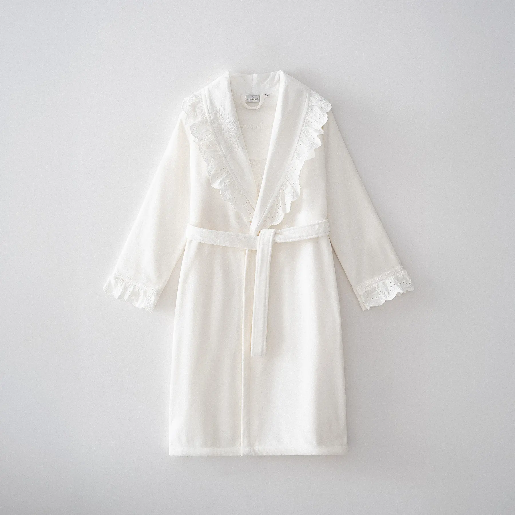 حوله تن پوش زنانه برند ecocotton مدل Elsa Cream