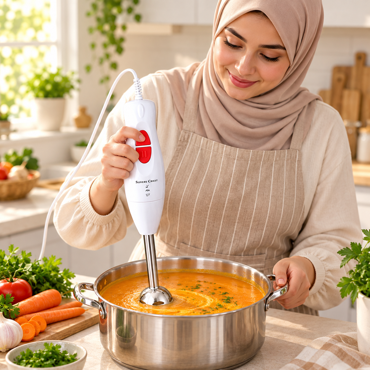 گوشتکوب برقی سیلور کرست مدل SC-8002 توان 300 وات با سری جداشونده با گارانتیجدید