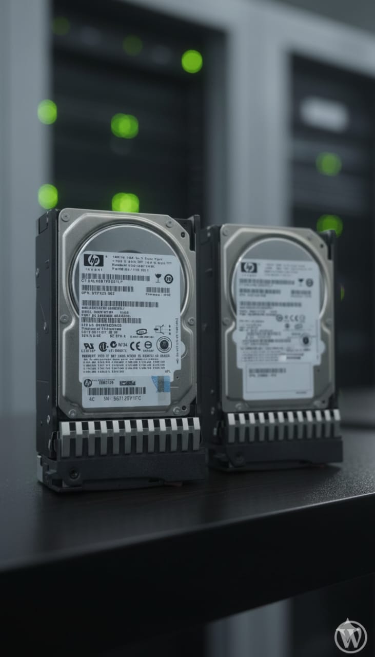 هارد سرور HPE 146GB 2.5-inch SFF SAS 6Gb/s 10K RPM Dual Port