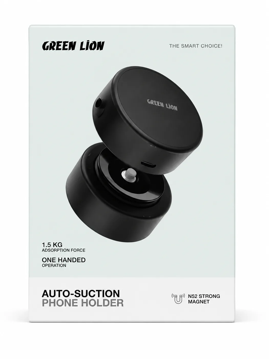 پایه نگهدارنده گوشی Green Lion Auto-Suction Battery 110 Mah