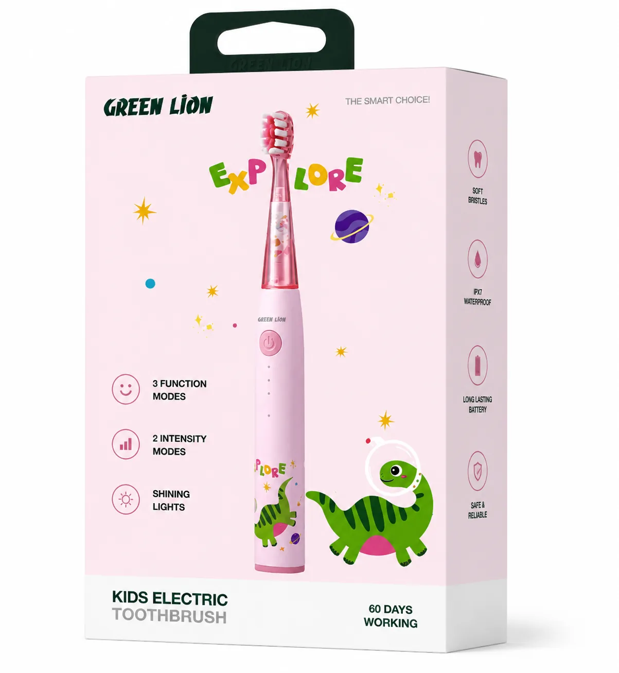 مسواک برقی بچگانه Green Lion Kids Electric Toothbrushجدید