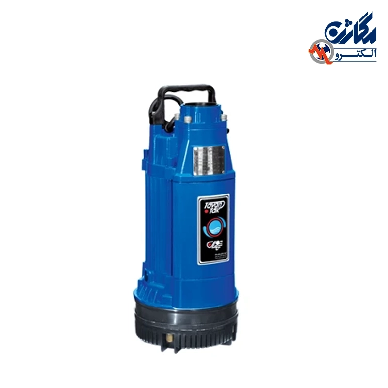 کف کش توان تک 1 و 1/4 اینچ 80 متری سه فاز پروانه استیل مدل TPT 80/4