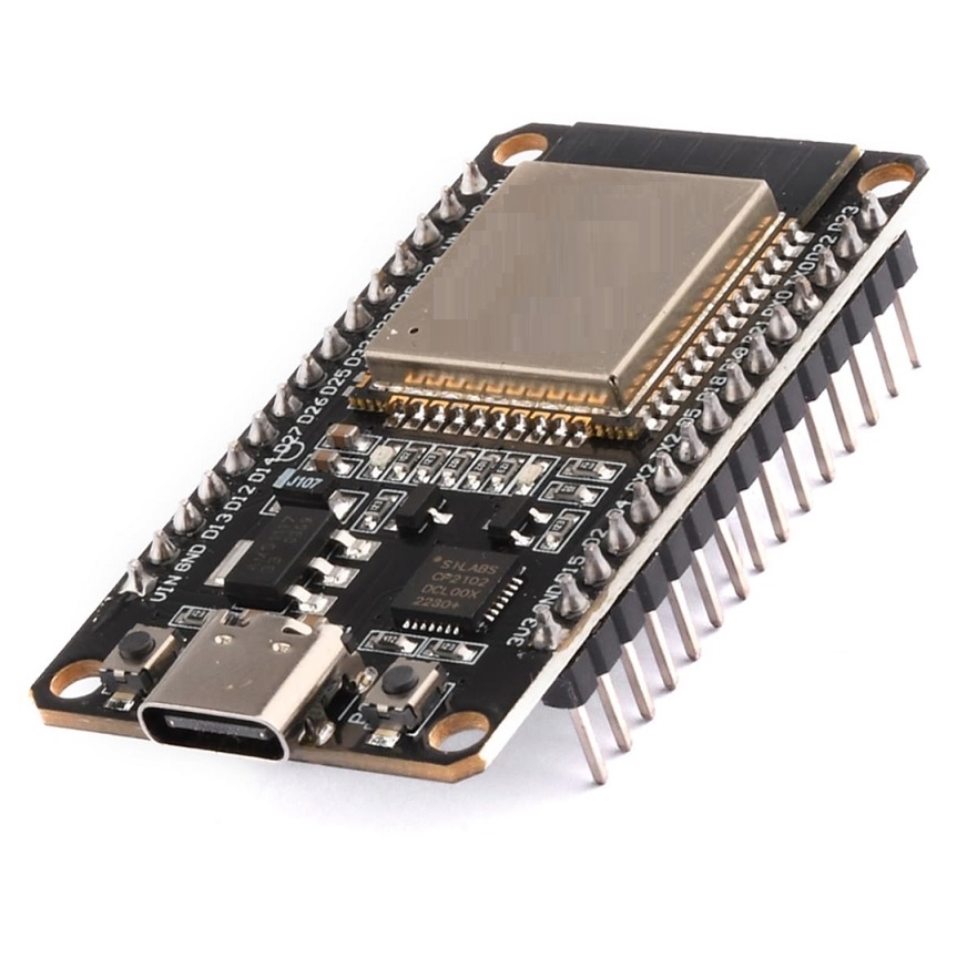 برد توسعه ESP32 با مبدل CP2102 دارای بلوتوث و wifi مدل 30 پایه با کانکتور TYPE-Cجدید