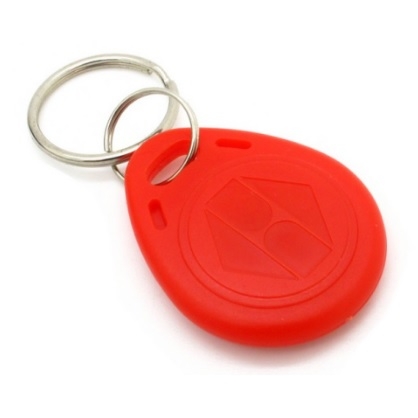 تگ RFID 125KHZ سر کلیدی قرمزجدید
