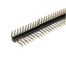 پین هدرd 1x40 نری رایت فاصله پایه 2میلی (کد23)جدید