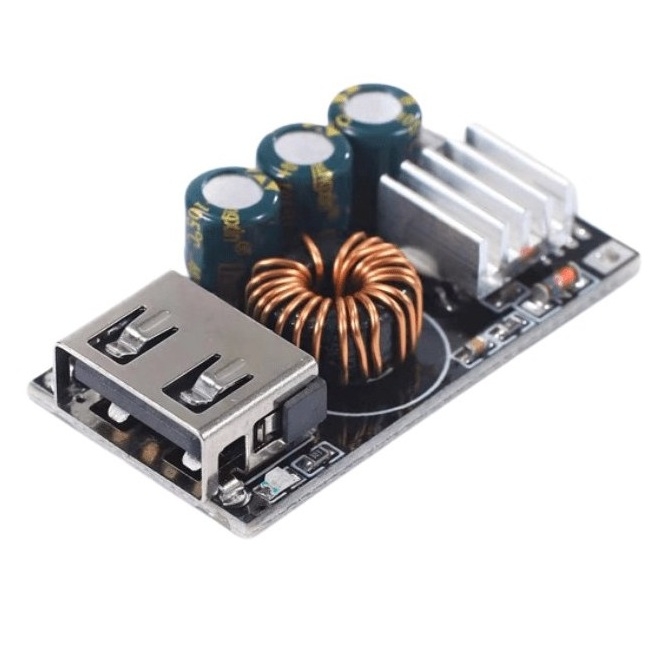 ماژول فست شارژ QC3.0 24W مدل CTP01 با خروجی USBجدید