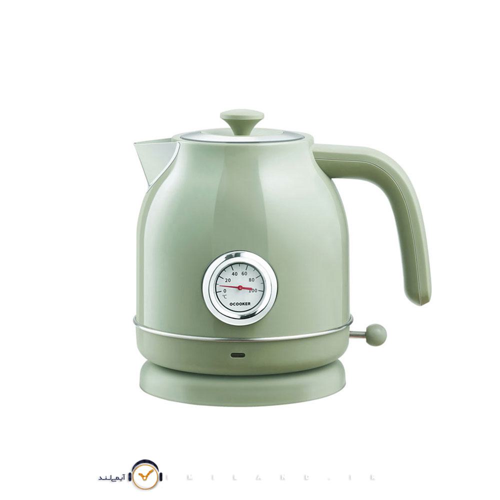 کتری برقی شیائومی QCOOKER Retro Electric Kettle Stainless Steel