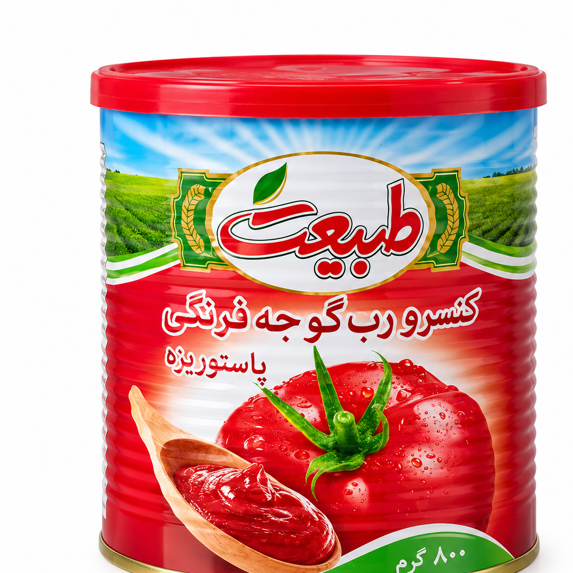 رب گوجه 800 گرمی طبیعت