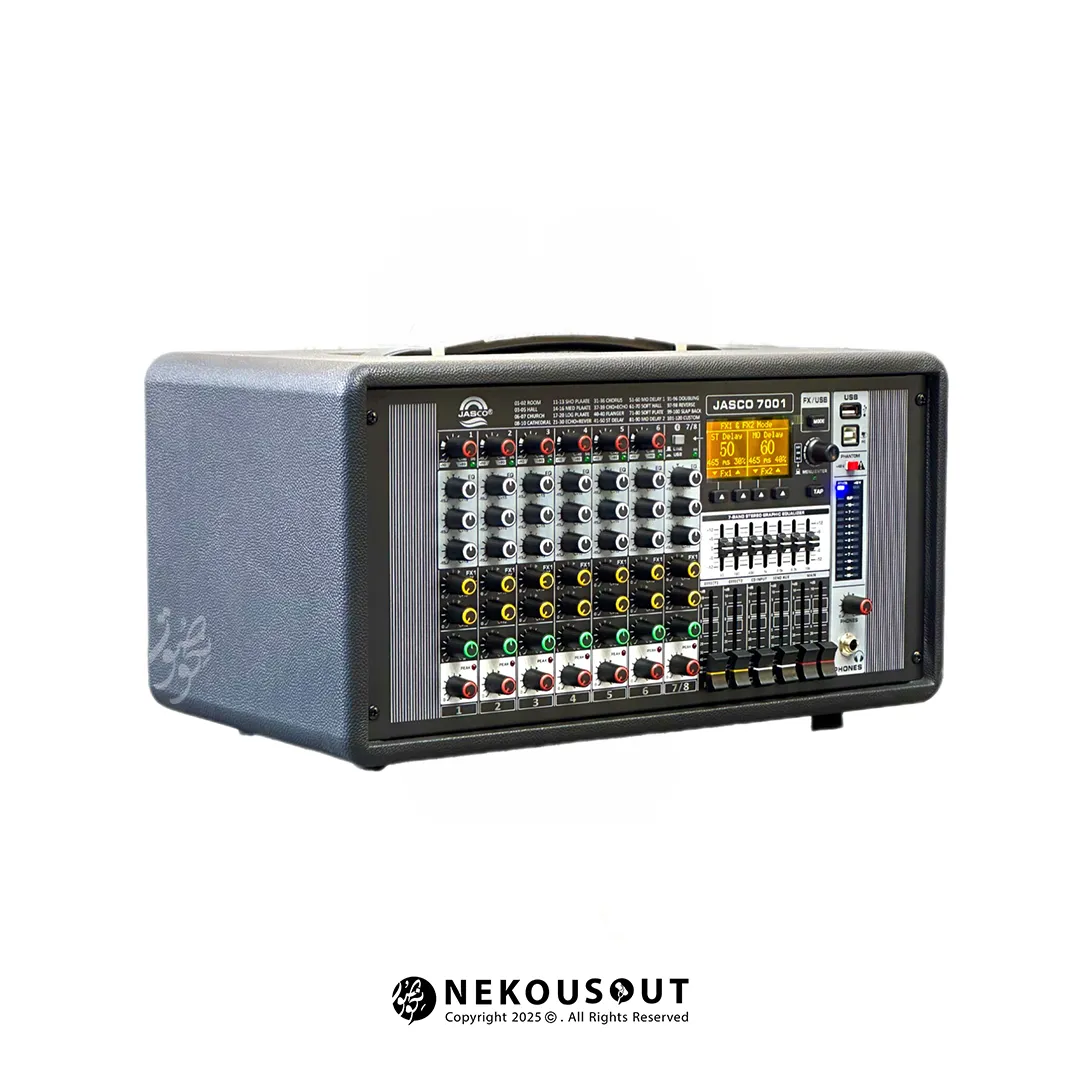 پاورمیکسر صندوقی جاسکو JASCO 7001