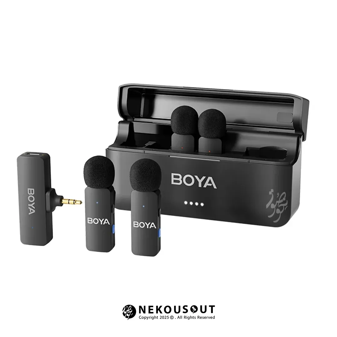 میکروفون بیسیم چهار کانال دوربین بویا BOYA BY-V4