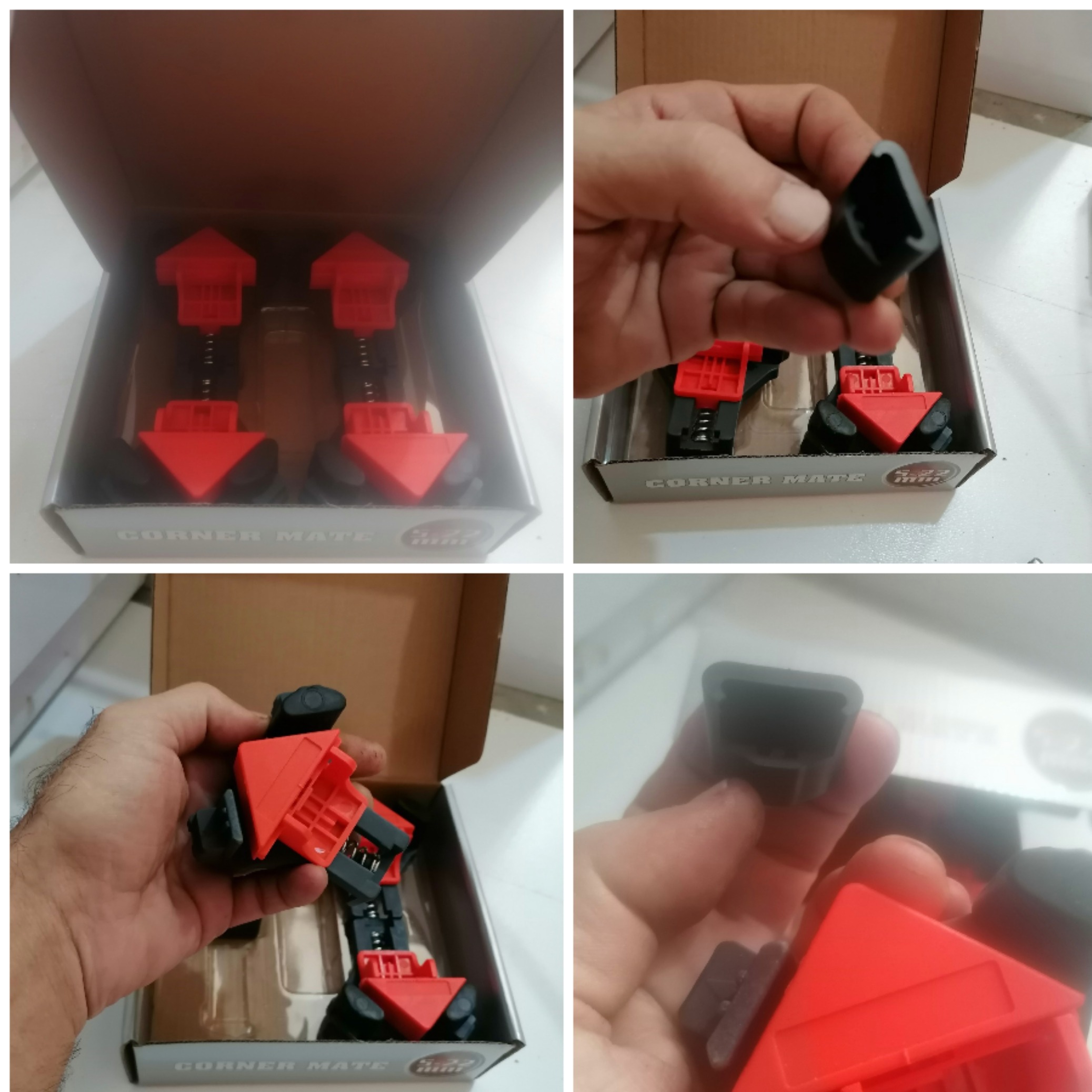 گیره گونیا کنج 90 درجه حرفه ای ابزارجوانمردی جدید
