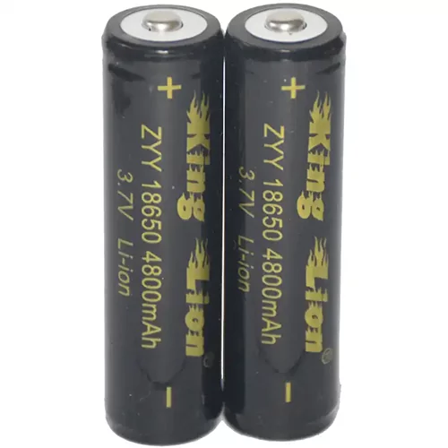 باتری لیتیوم یون کینگ لیون 4800mAh سایز ZYY 18650