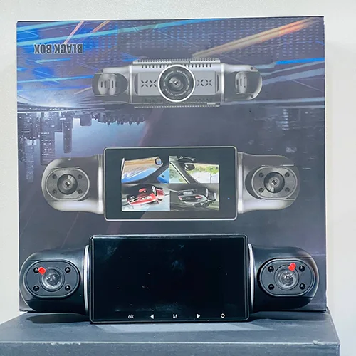 دوربین ثبت وقایع خودرو 4 لنزه 360 درجه وای فای دار Black Box M2