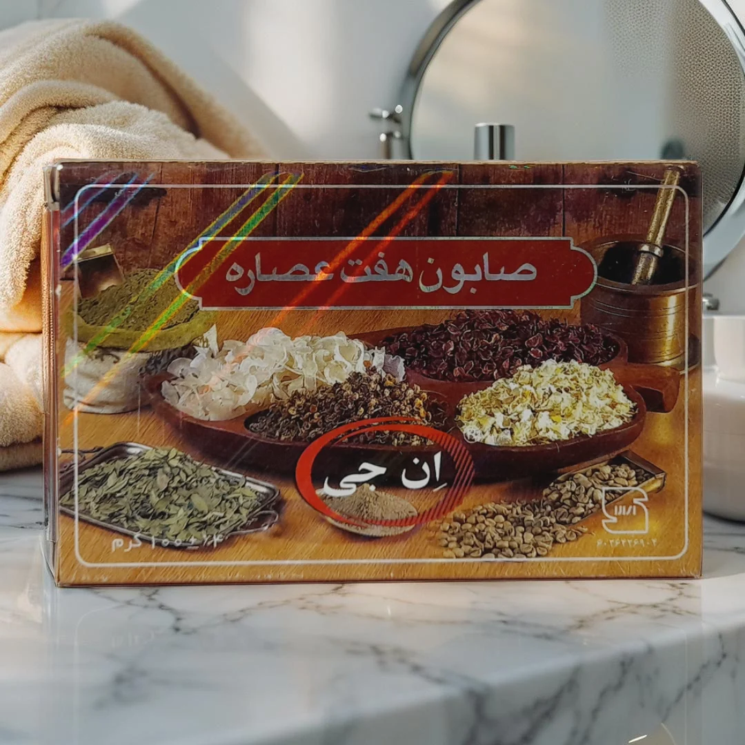 صابون هفت عصاره انجی ضد ریزش و تقویت مو