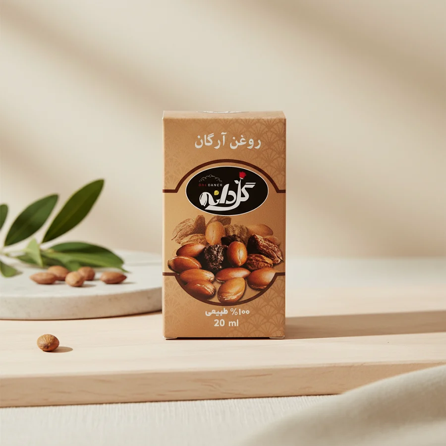 روغن آرگان گلدانه 20 میل: مراقبت کامل پوست و مو