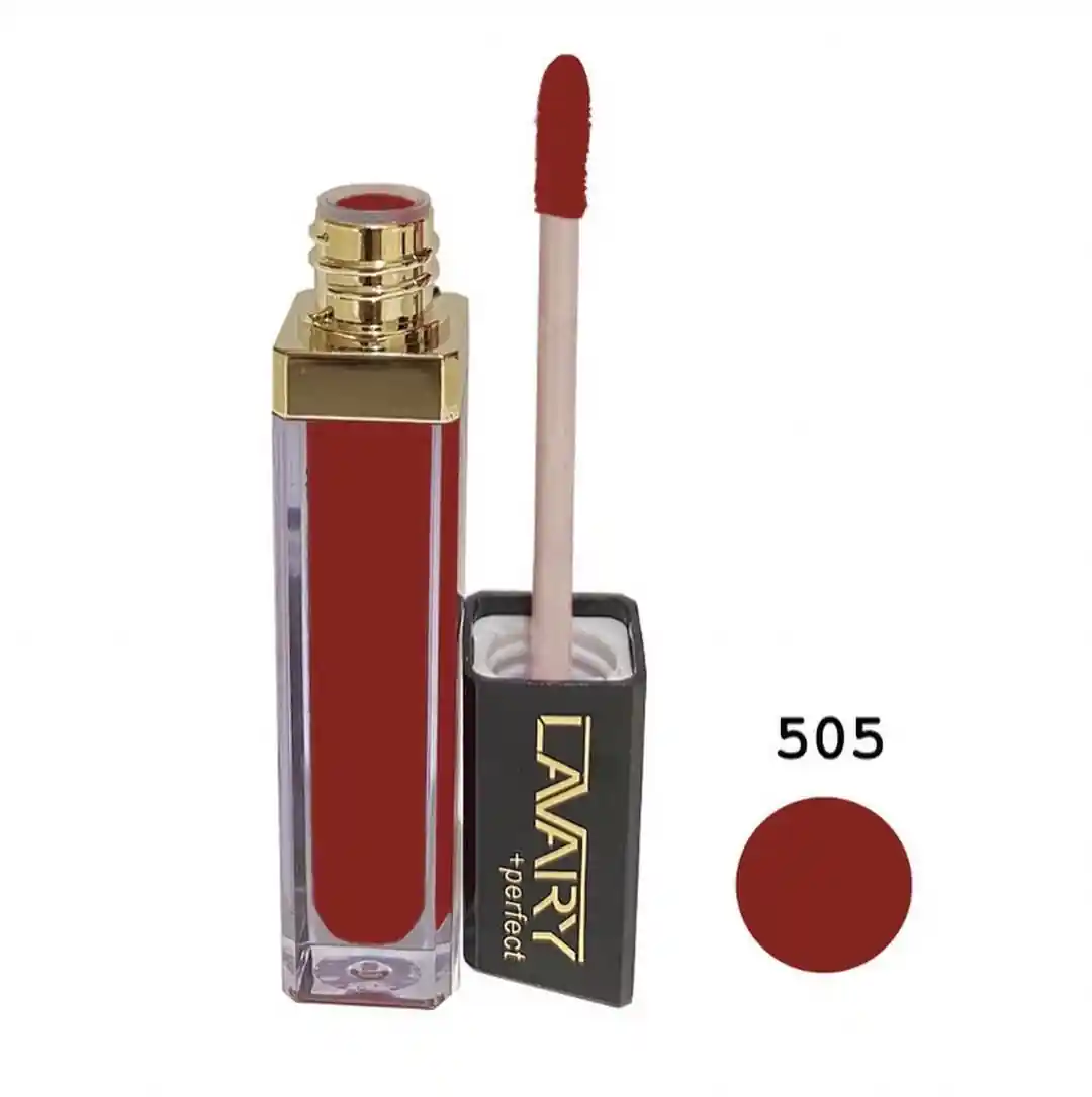 خرید رژ مایع لاواری شماره 505 قرمز کلاسیک و بدون سرب