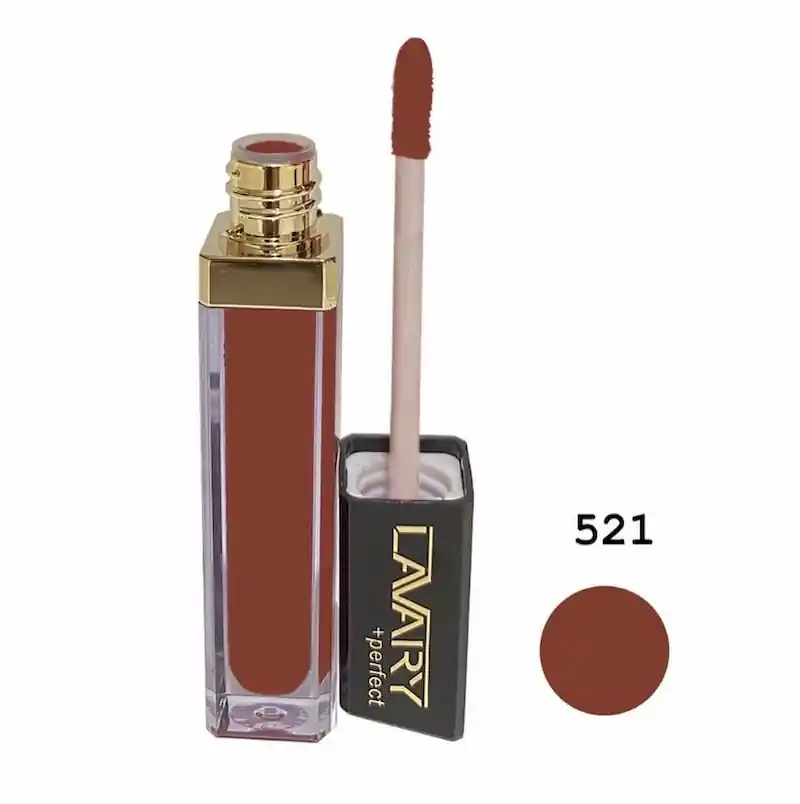 رژ مایع لاواری شماره 521 بدون سرب