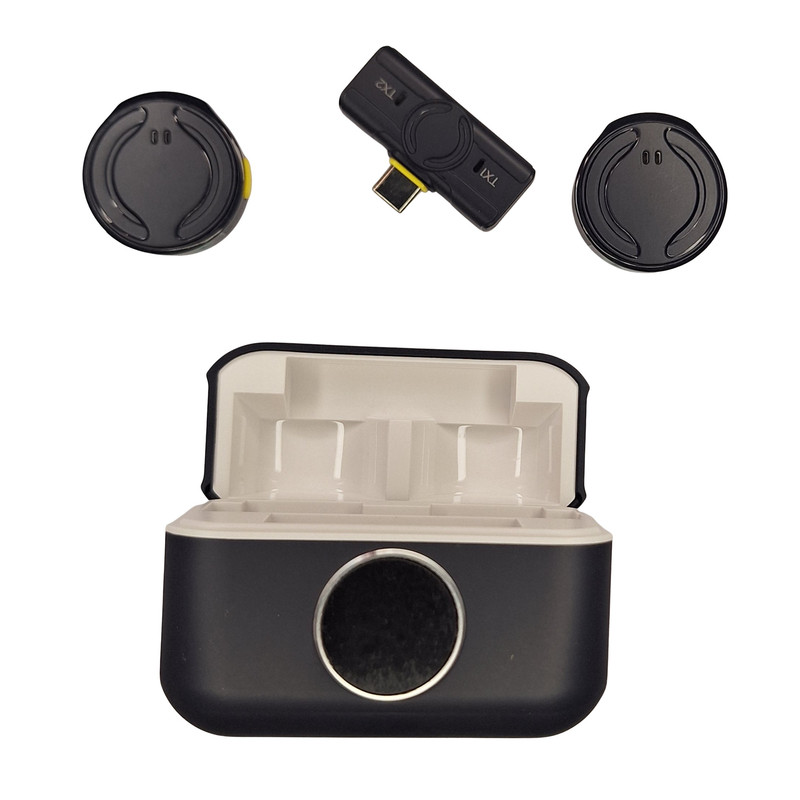 ست میکروفن بی سیم مدل Q81 با درگاه اتصال usb type cجدید