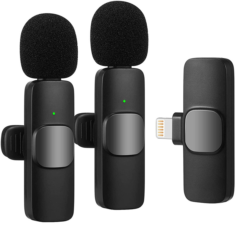 ست میکروفن یقه ای بیسیم مدل K9 Dual Lightningجدید