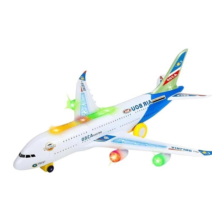 هواپیمای برقی چراغدار مدل Air Bus A380 جدید