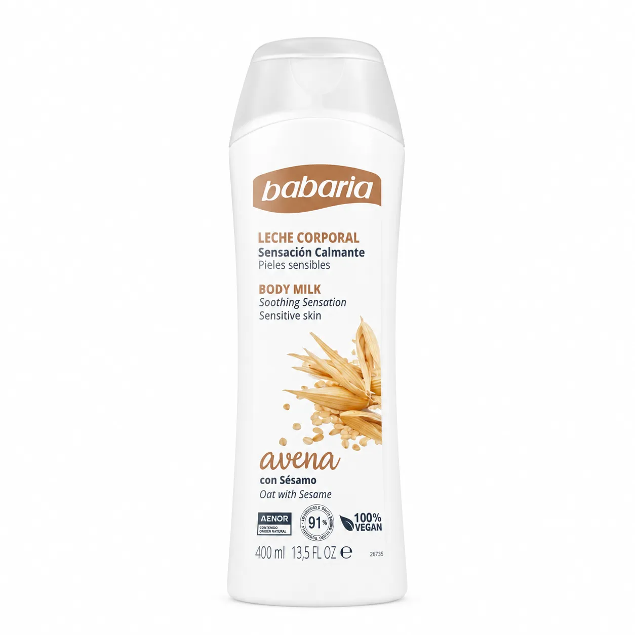 شیر بدن جو دوسر باباریا Babaria Avena Body Milk