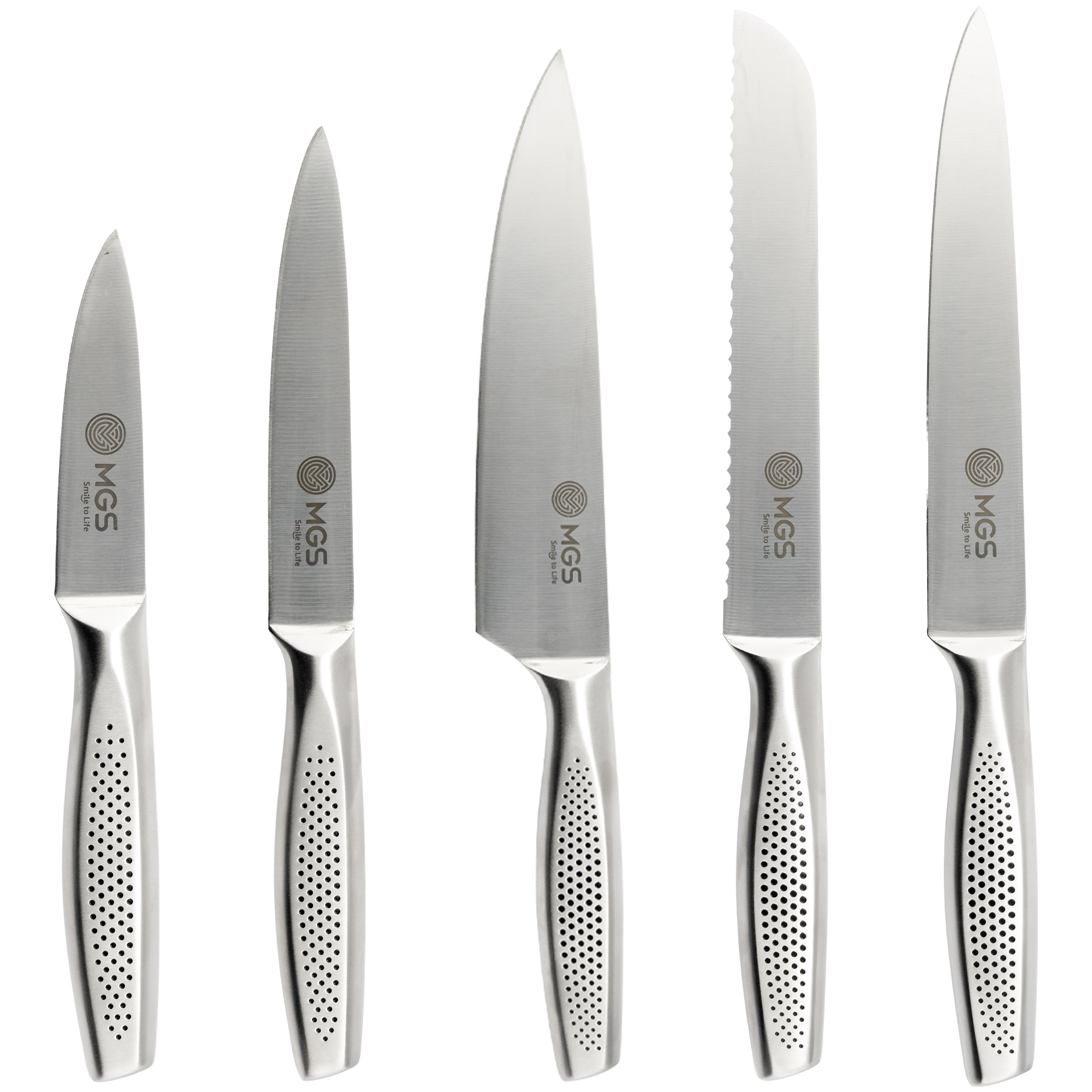 سرویس چاقو 6 پارچه کد KS-6011 ام جی اس | MGS