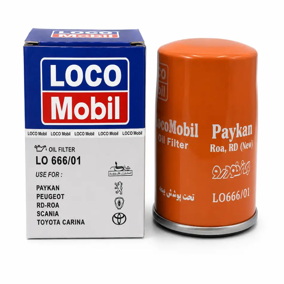 فیلتر روغن پیکان، پژو RD، پژو ROA (طرح قدیم) لوکومبیل LO66601