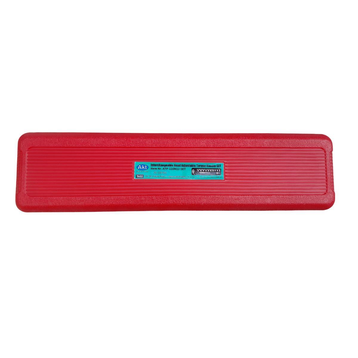 ترکمتر 12×9 سر تعویض شو آچاری 20-110 نیوتن AKT کد ATP-110N12-SETجدید