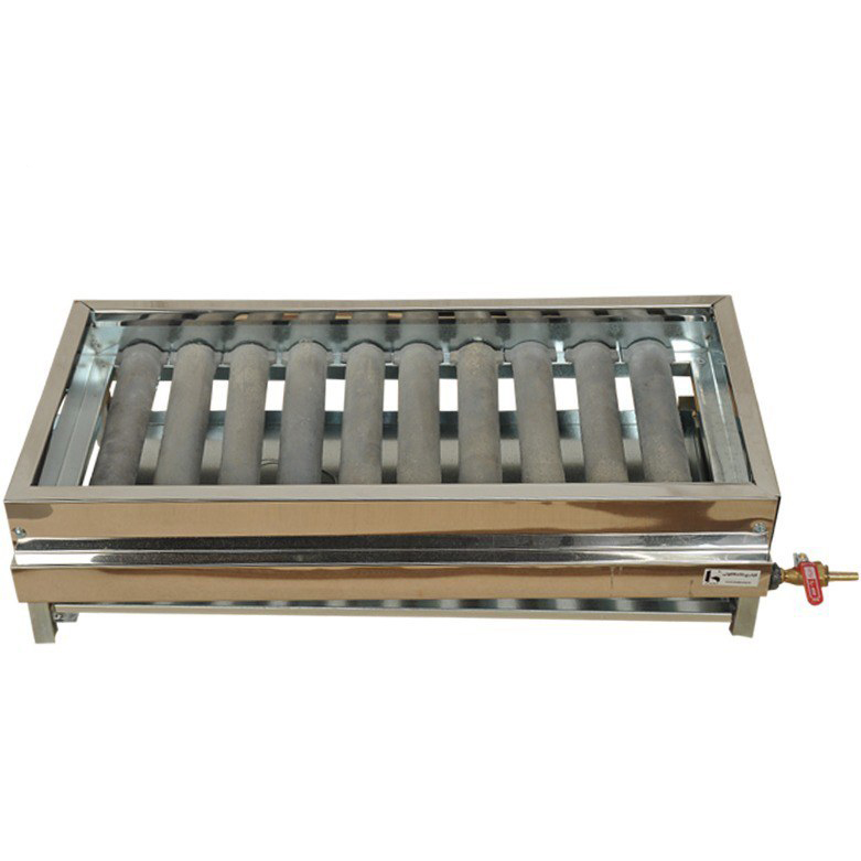 کباب پز 10 شعله کاکوتی 70 سانت تک شیر (KP7010T) چدنی (بدون پایه و پایه دار)جدید