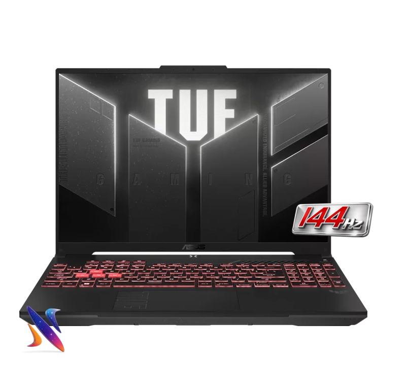 لپ تاپ 16 اینچی گیمینگ ایسوس Asus TUF Gaming FA607NUQ R7-170 12GB 2TB 6G-RTX4050 Nvidia Graphics IPS-165Hzجدید