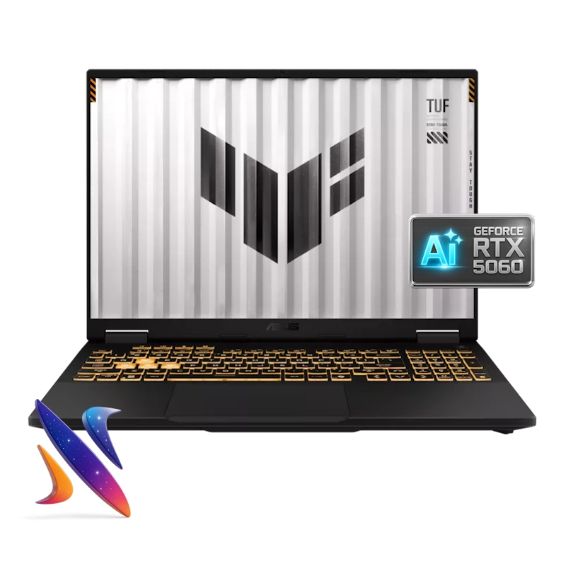 لپ تاپ 16 اینچی گیمینگ ایسوس ASUS TUF Gaming FX608JMR I7-14650HX 64GB 512GB 8G-RTX5060 Nvidia Graphicsجدید