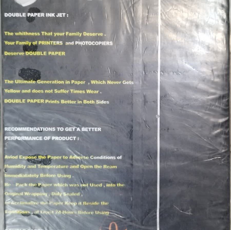 2500 برگ کاغذ A4 کپی مکس دابل پیپرجدید