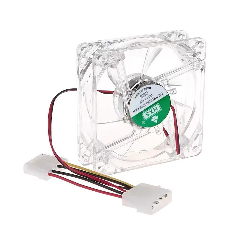فن کیس 8 سانتی اچ ایکس اس مدل DC Brushless با نورپردازی - حراج استثنایی به قیمت خریدجدید