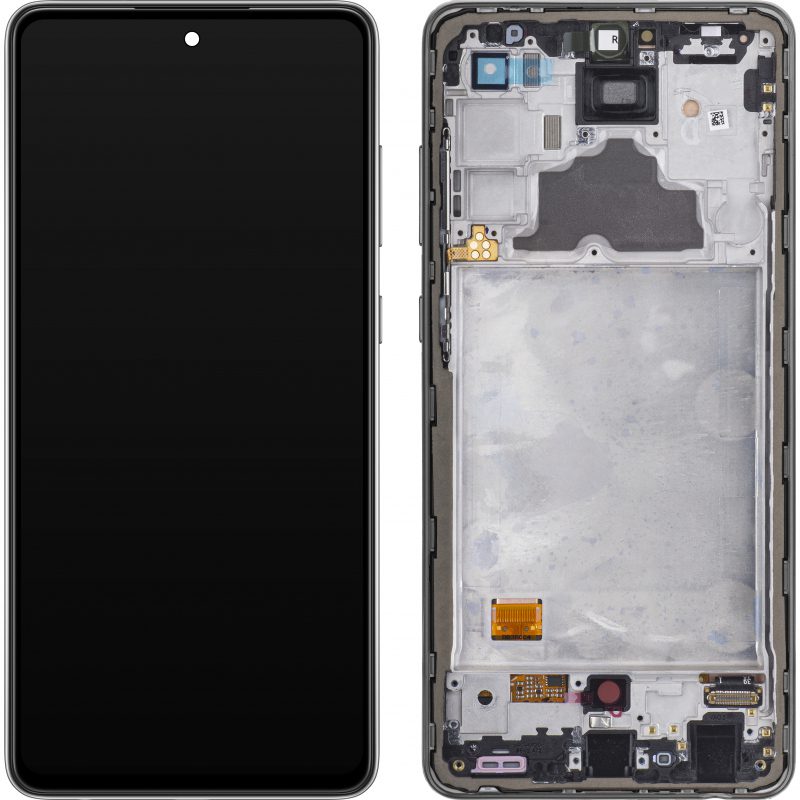 تاچ ال سی دی سامسونگ A725 سرویس پک با فریم مشکی -LCD A72-(A725) SERVICE PACK WITH FRAME BLACK