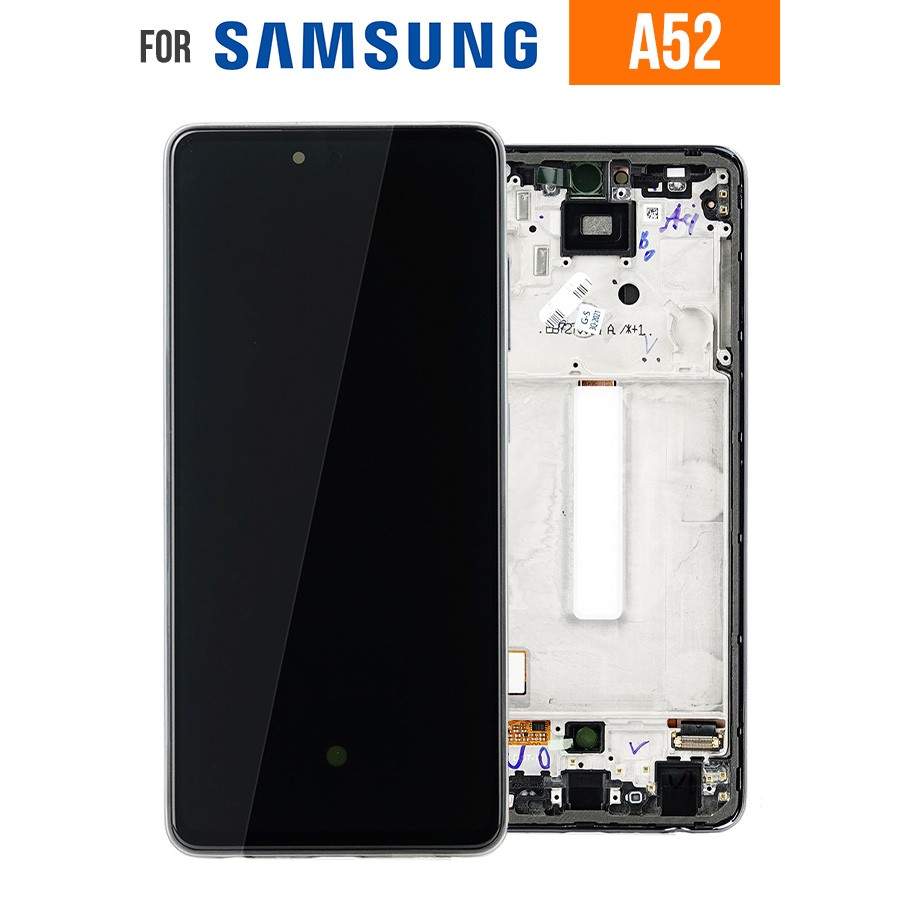 تاچ ال سی دی سامسونگ A528 سرویس پک با فریم مشکی-LCD A528-(A52 5G) SERVICE PACK WITH FRAME BLACK