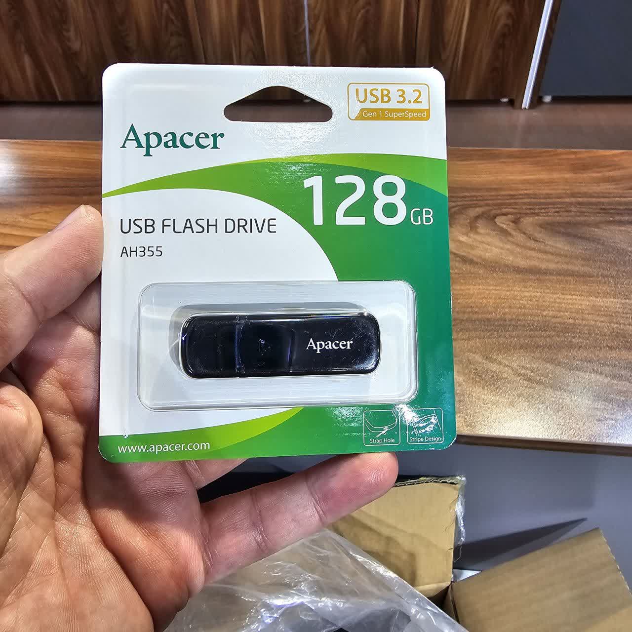 فلش مموری اپیسر مدل AH355 رابط USB 3.2 Gen 1 ظرفیت 128 گیگابایت