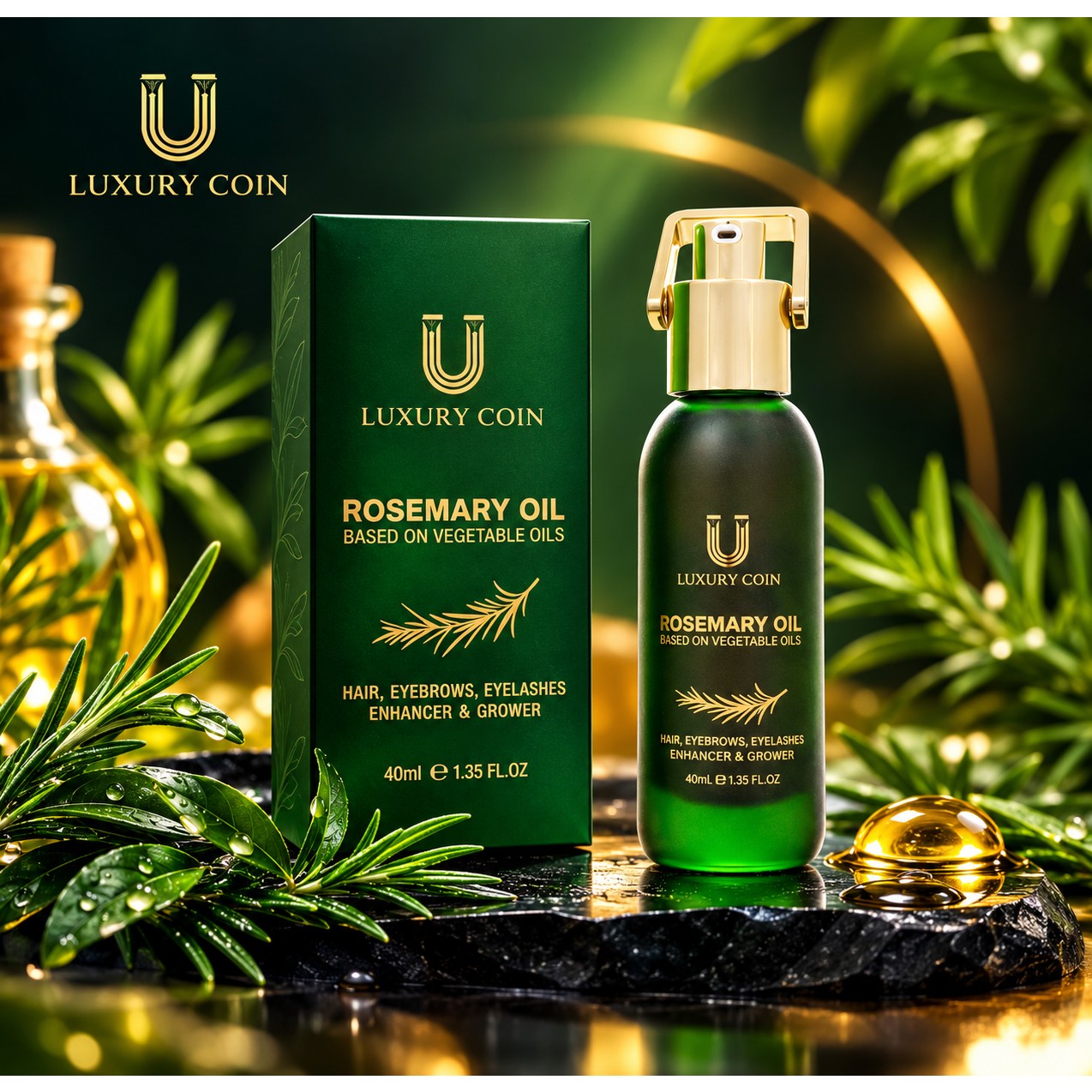 روغن رزماری برند( لاکچری کوین اصلی شرکتی)جدید
