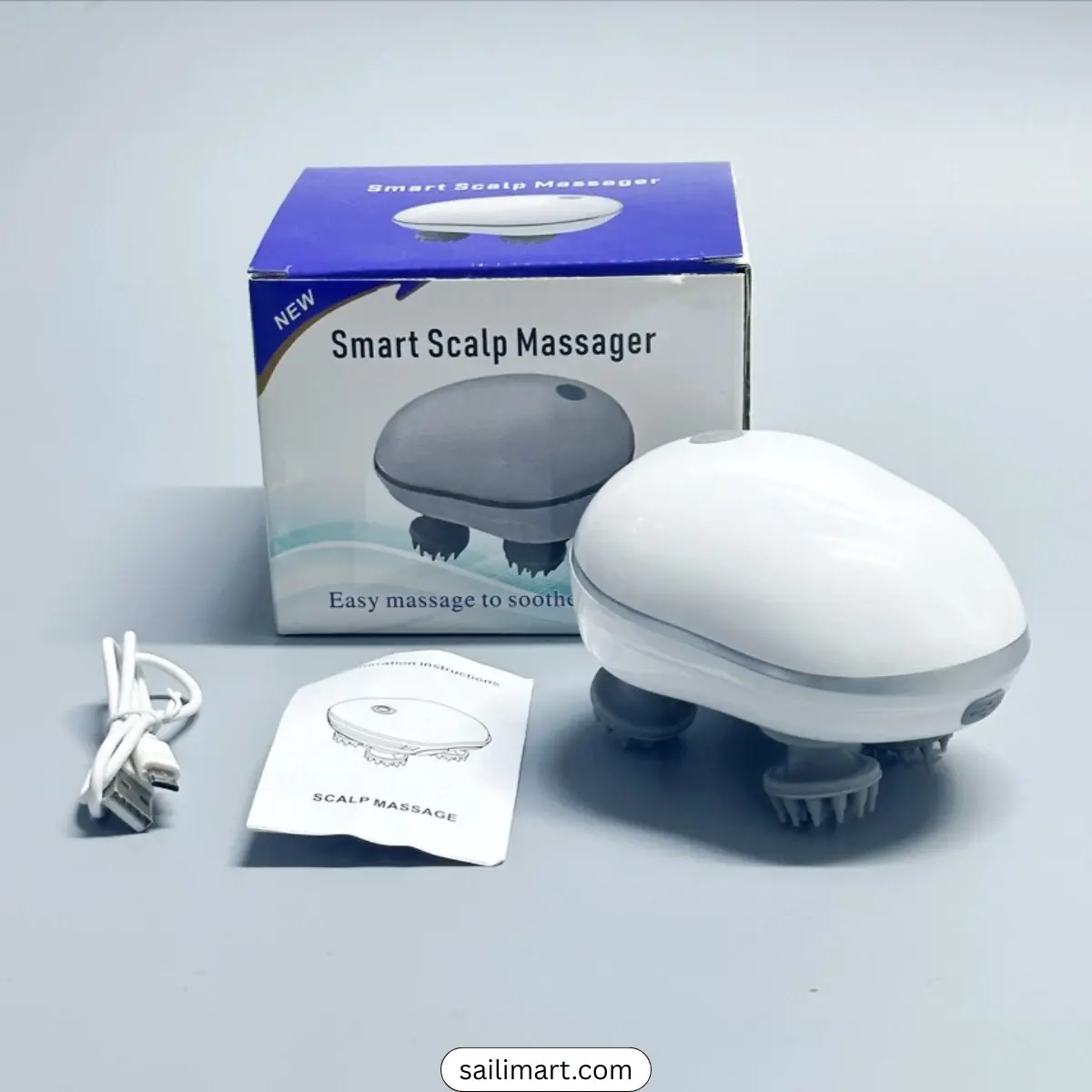 ماساژور سر شارژِی Smart scalp massager