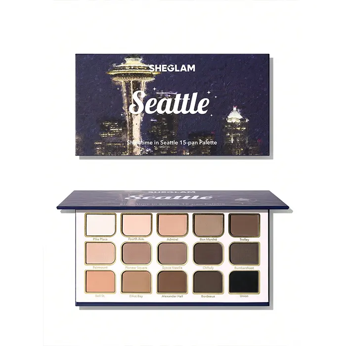 پالت سایه 15 رنگ شیگلم Showtime In Seattle