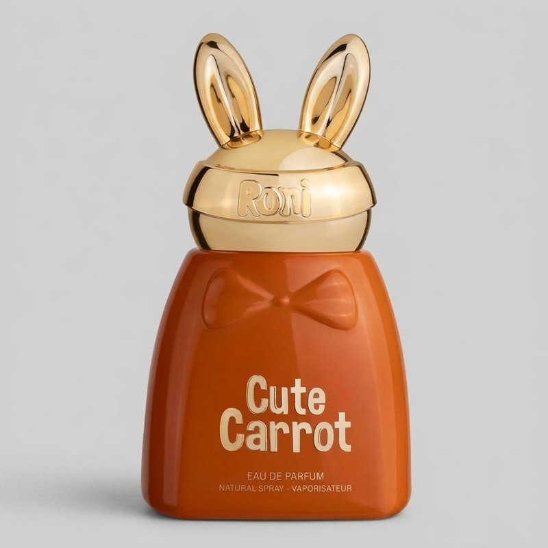 ادو پرفیوم کودک رونی بیوتی مدل Cute Carrot با رایحه شیرین حجم 100 میلیلیترجدید