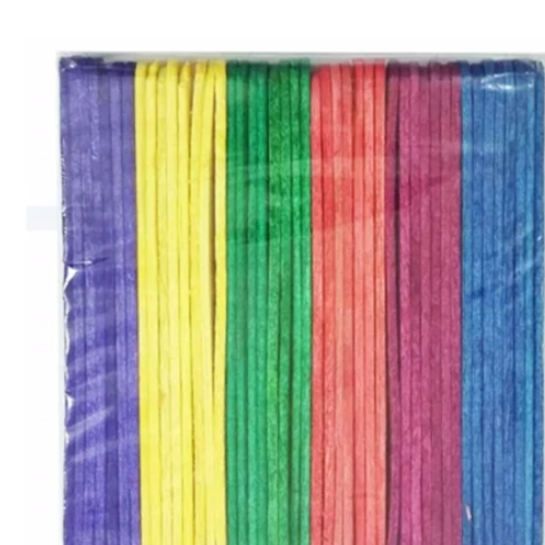 چوب بستنی رنگی