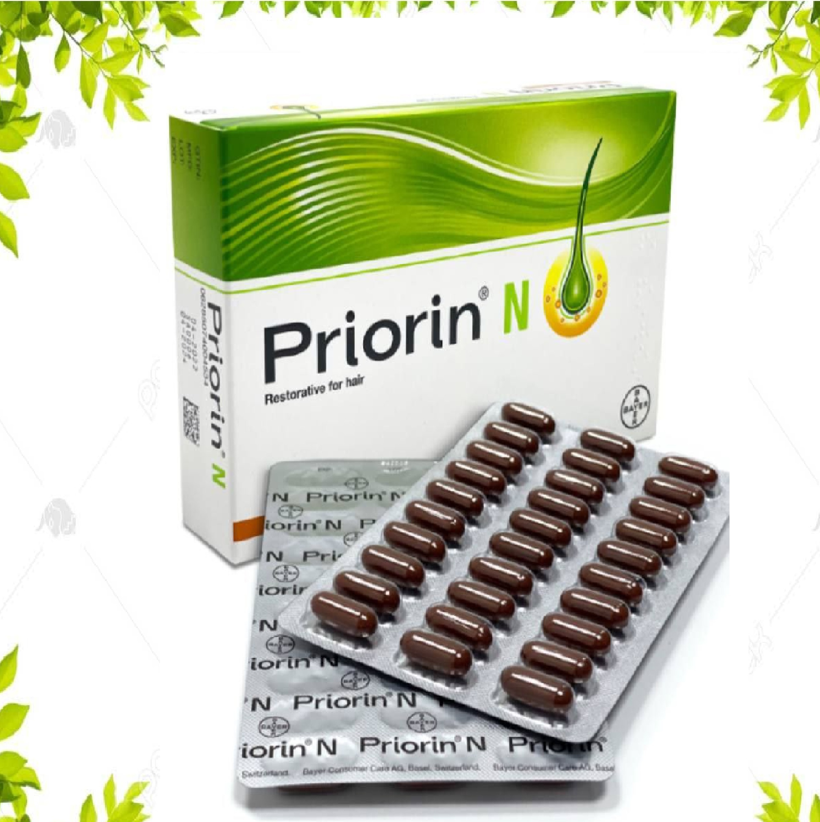 قرص ضد ریزش پریورین (Priorin Kapseln) 120عددجدید