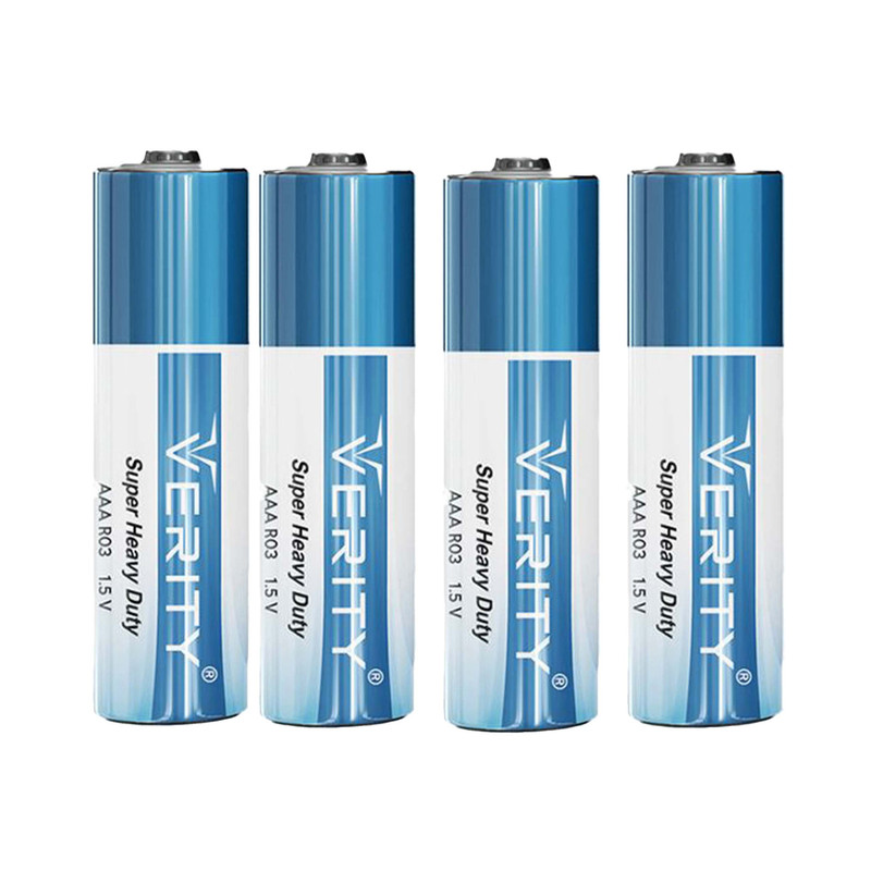 باتری نیم قلمی وریتی مدل Super Heavy Duty بسته چهار عددی های کالا