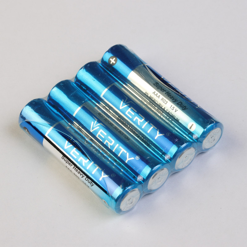 باتری نیم قلمی وریتی مدل Super Heavy Duty بسته چهار عددی های کالا