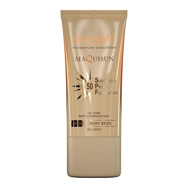 ضد آفتاب بژ عاجی سان سیف سری مکی سان SPF50