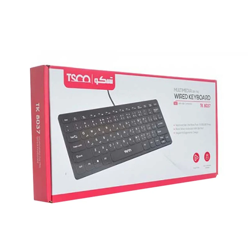 کیبورد باسیم تسکو مدل TK 8037 جدید
